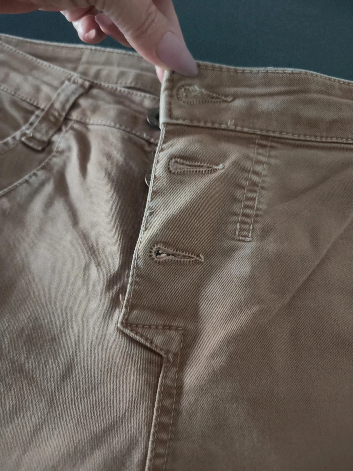 Calça marrom claro Please – photo 4